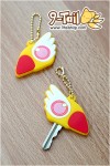 ที่ใส่กุญแจ ลายคทาหัวนกจาก การ์ดแคปเตอร์ซากุระ (Card captor Sakura)